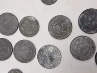 Samling originale tyske ww2 mønter