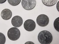 Samling originale tyske ww2 mønter