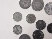 Samling originale tyske ww2 mønter