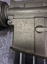 Amerikansk Colt M/16 riffel (Replica) fuld vægt og metal