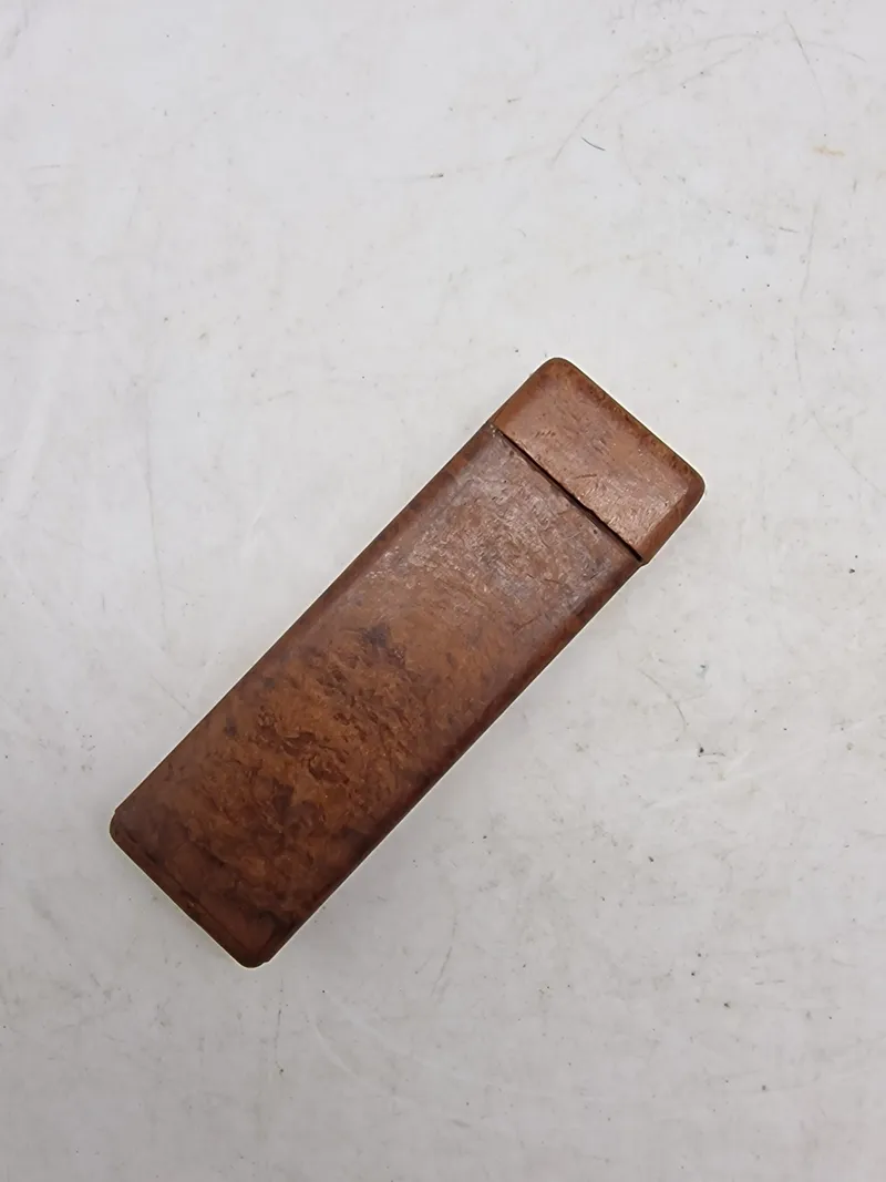 Original tysk bakelit dåse med antigas middel - ww2