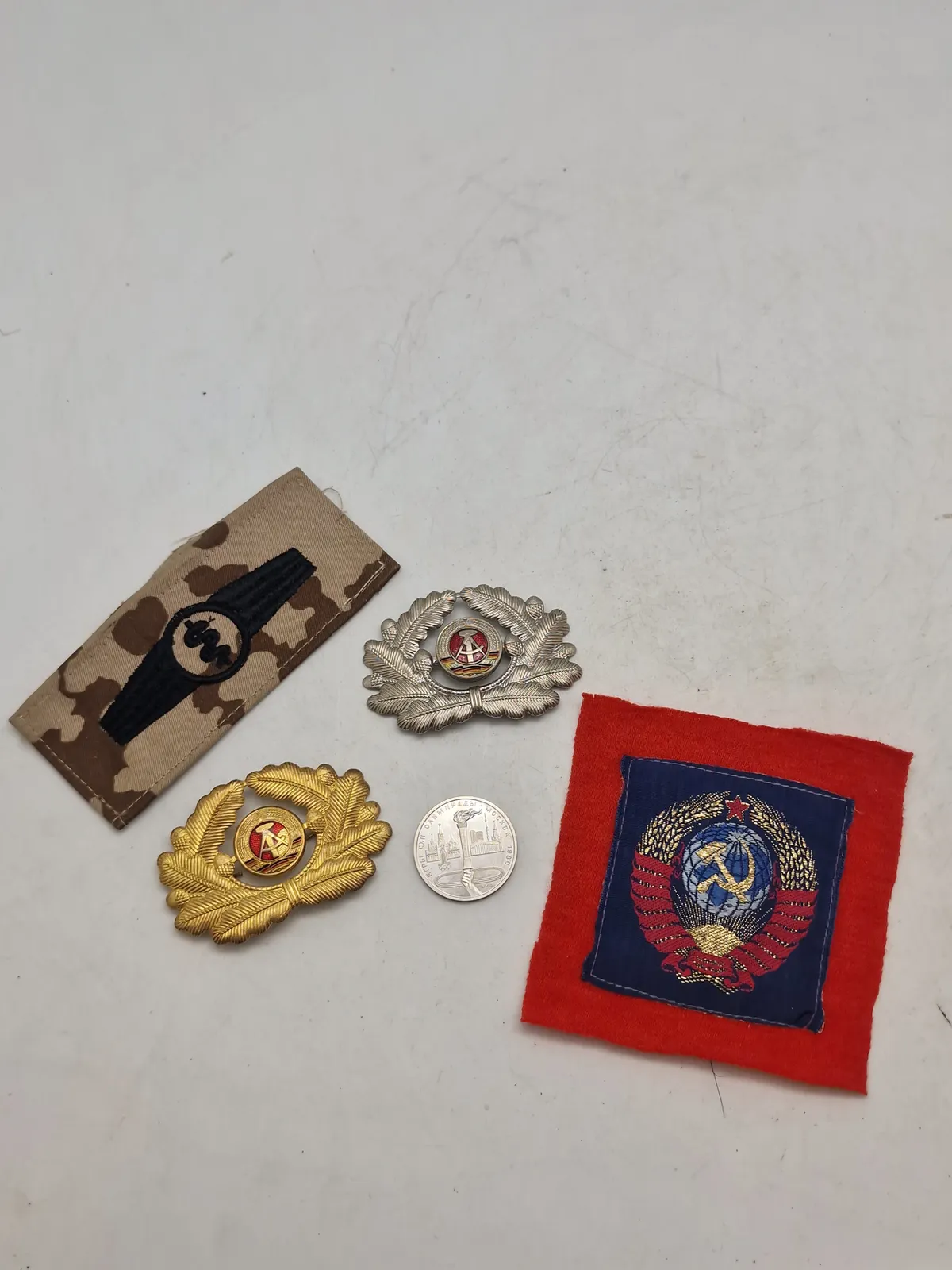 Samling diverse militaria