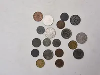 Samling originale tyske ww2 mønter