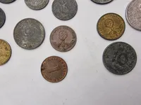 Samling originale tyske ww2 mønter