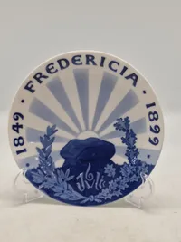 Original Fredericia 1849-1899 plakette