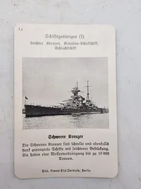 Originalt sæt Kriegsmarine spillekort