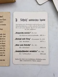 Originalt sæt Kriegsmarine spillekort