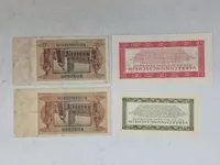 Samling originale tyske pengesedler, Wehrmacht mm.