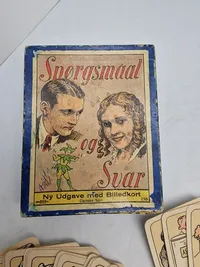 Sæt ældre spillekort