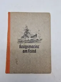 Original Kriegsmarine bog - ww2