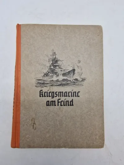 Original Kriegsmarine bog - ww2
