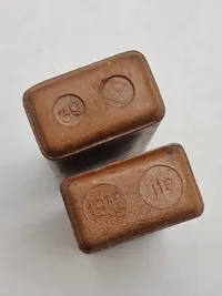Originale tyske bakelit antigas bøtter - ww2