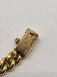 Original guldkæde forgyldt ikke 14 K vægt på sidste billede