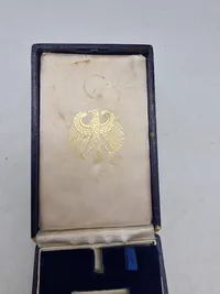 Originalt Germany, Federal Republic. An Order Of Merit, Cross Of Merit For Men On Employment Jubilee Ribbon 1957-1966