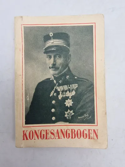 Original dansk kongesangbog WW2