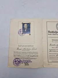 Originalt urkunde for sportsabzeichen - ww2