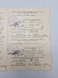Originalt urkunde for sportsabzeichen - ww2