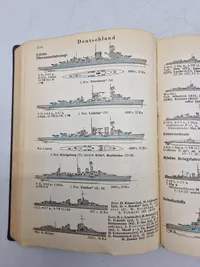 Original WEYERS TASCHENBUCH DER KRIEGS- FLOTTEN 1939