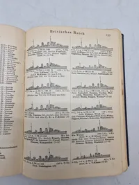 Original WEYERS TASCHENBUCH DER KRIEGS- FLOTTEN 1939