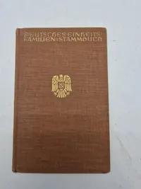 Original tysk ww2 familie stambog