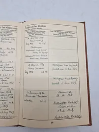 Original tysk ww2 familie stambog