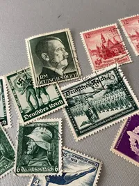Lot originale tyske ww2 frimærker