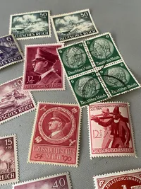 Lot originale tyske ww2 frimærker