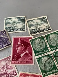 Lot originale tyske ww2 frimærker