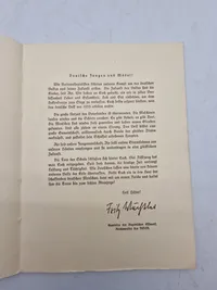 Originalt tysk ww2 urkunde