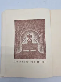 Originalt tysk ww2 urkunde