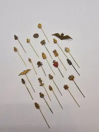Samling diverse pins