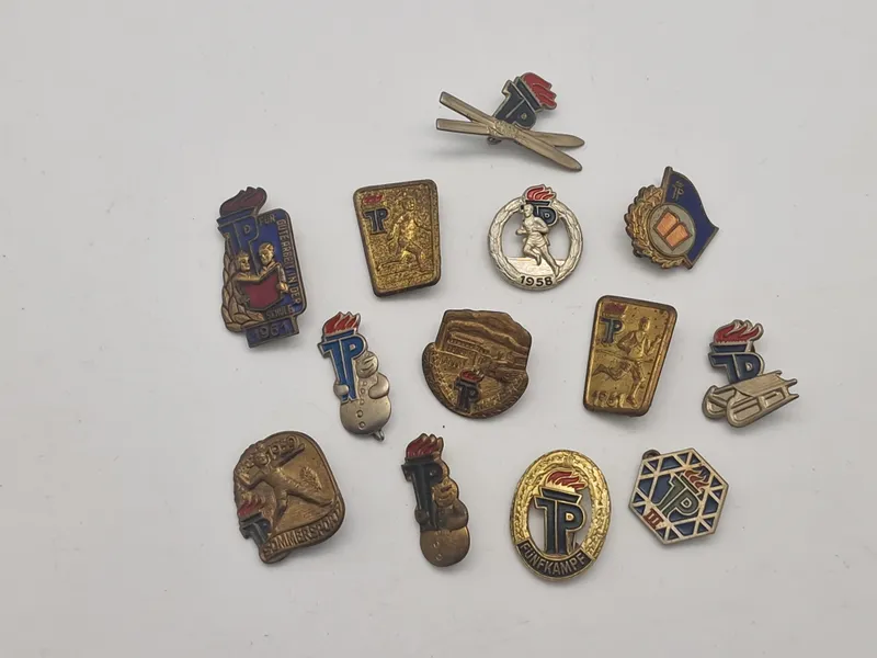 Samling diverse mærker