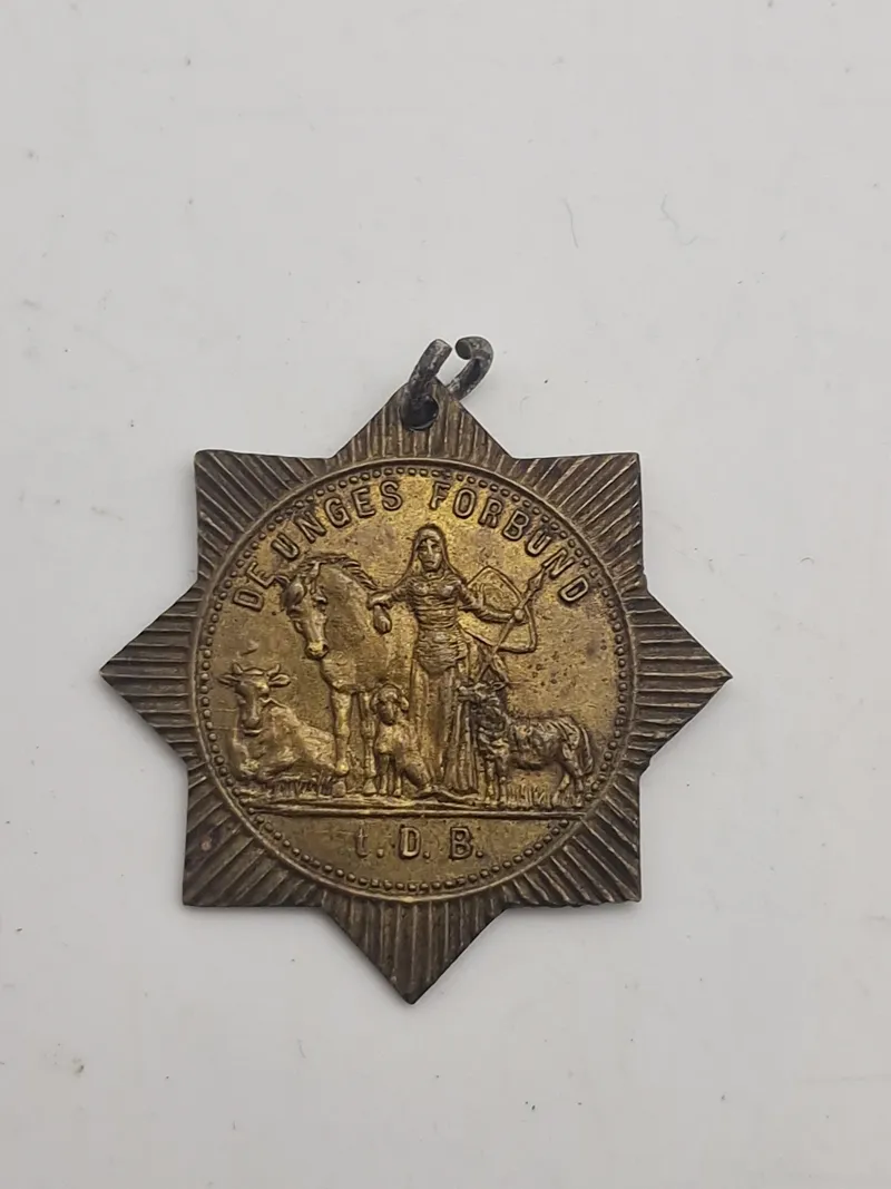 Original medalje - De Unges Forbund