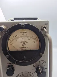 Originalt multimeter fra det amerikanske forsvar