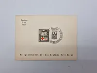 Originalt tysk DRK postkort - ww2