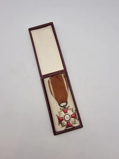 Original polsk orden med æske