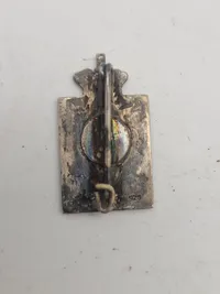 Originalt Georg Jensen kongemærke med æske (Herre)