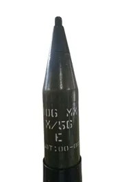 Original kolossal øvelsesgranat 106 mm, skal hentes i Vordingborg eller leveres efter aftale