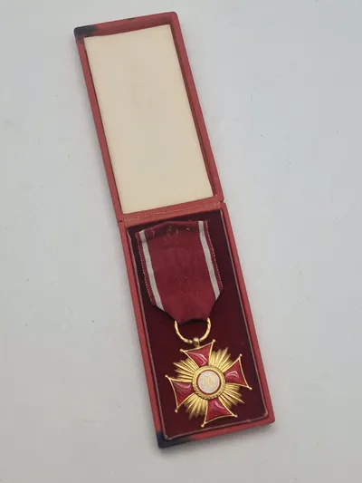 Original polsk orden med æske