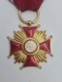 Original polsk orden med æske
