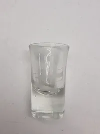 Original snapseflaske med glas - HJV