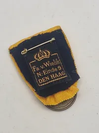 Original hollandsk Medaille voor Langdurige Trouwe Dienst in brons