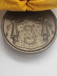 Original hollandsk Medaille voor Langdurige Trouwe Dienst in brons