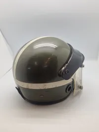 Original Bundeswehrhelm.
Krad Melder Helm