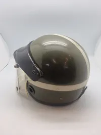 Original Bundeswehrhelm.
Krad Melder Helm