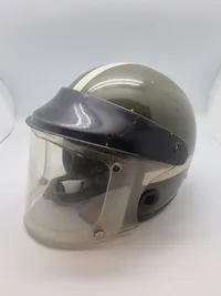 Original Bundeswehrhelm.
Krad Melder Helm