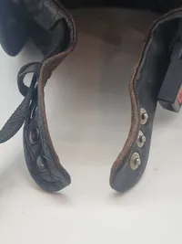Original Bundeswehrhelm.
Krad Melder Helm