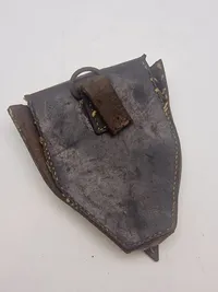 Original tysk ww2 taske til Zünderstellschlüssel der Wehrmacht - super stemplet