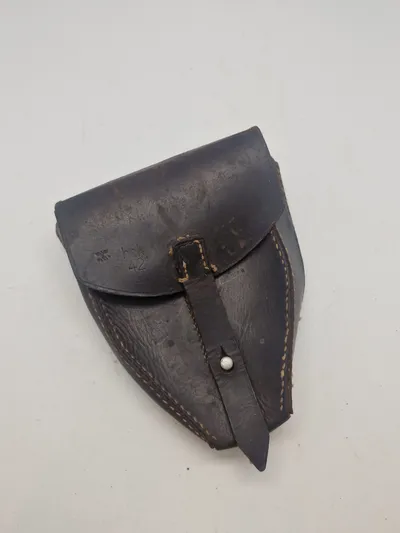 Original tysk ww2 taske til Zünderstellschlüssel der Wehrmacht - super stemplet