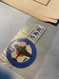 Originalt Royal Air Force lot - fra opvisning i Kastrup